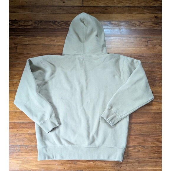 FULL SEND TAN HOODIE BRICK SPELLOUT PULLOVER SWEATER SWEATSHIRT SZ M - Picture 6 of 6